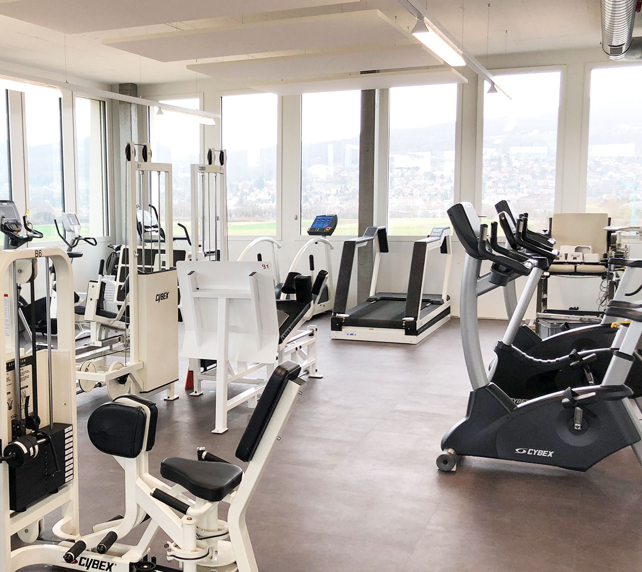 Geräte im Trainingszentrum Aesch